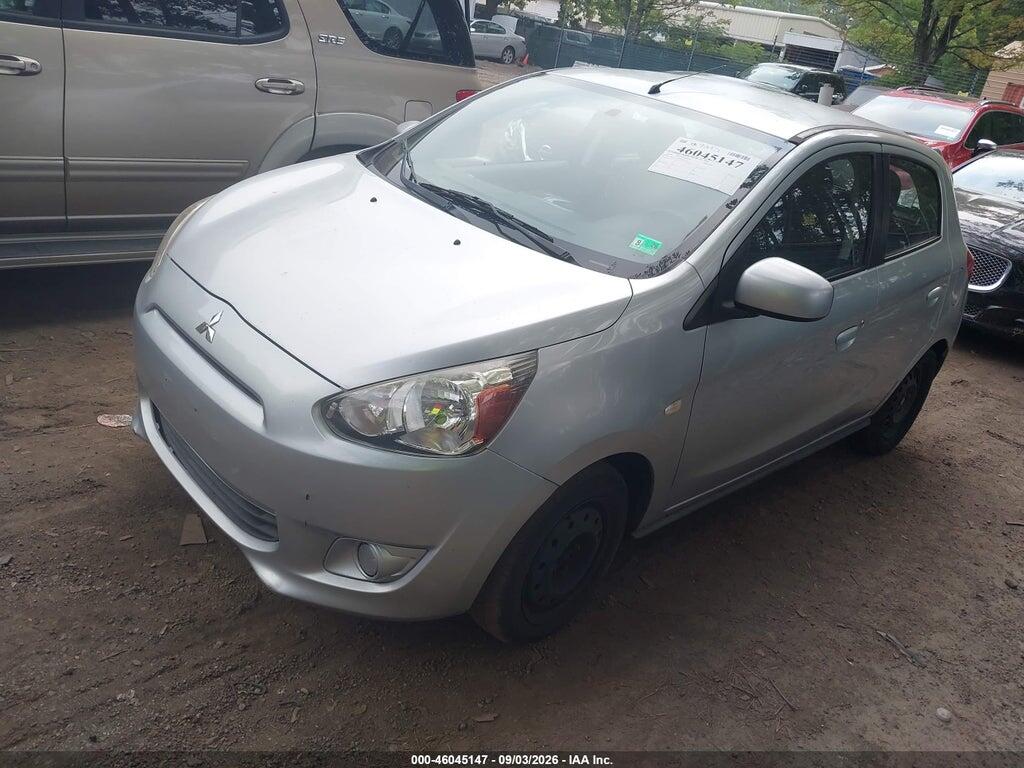ML32A3HJ1EH010293 2014 MITSUBISHI MIRAGE photo no. 2