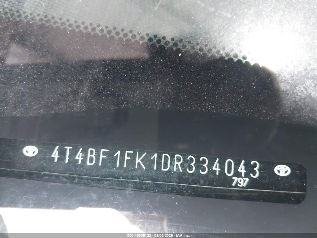 4T4BF1FK1DR334043 2013 TOYOTA CAMRY photo no. 9