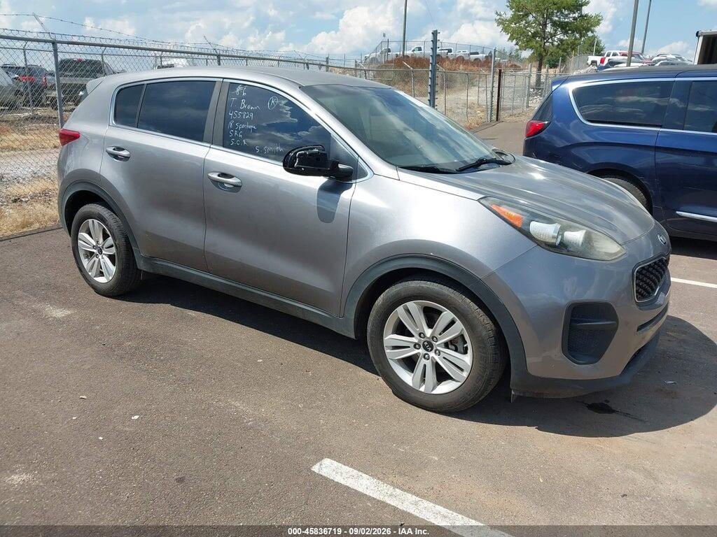 2018 KIA SPORTAGE KNDPM3AC8J7455829