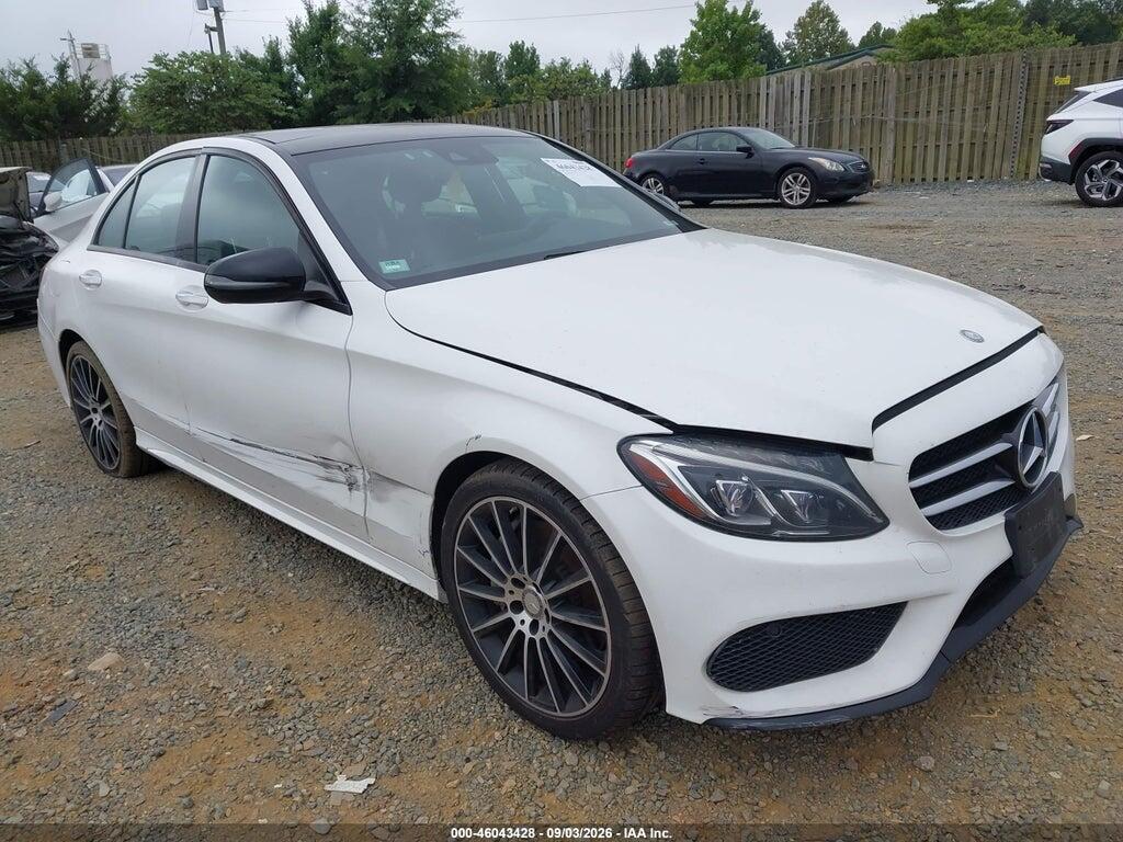 2016 MERCEDES-BENZ C 300 55SWF4KB5GU101978