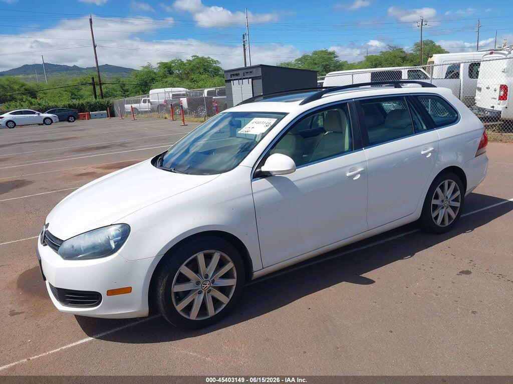 3VWPL7AJ3DM609041 2013 VOLKSWAGEN JETTA SPORTWAGEN photo no. 2
