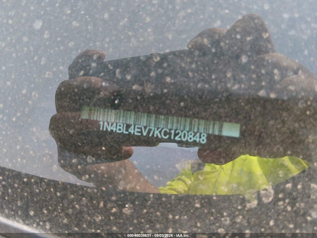 1N4BL4EV7KC120848 2019 NISSAN ALTIMA photo no. 9