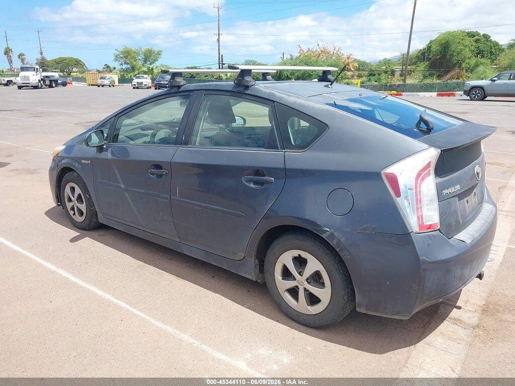 JTDKN3DU2D5540659 2013 TOYOTA PRIUS photo no. 3