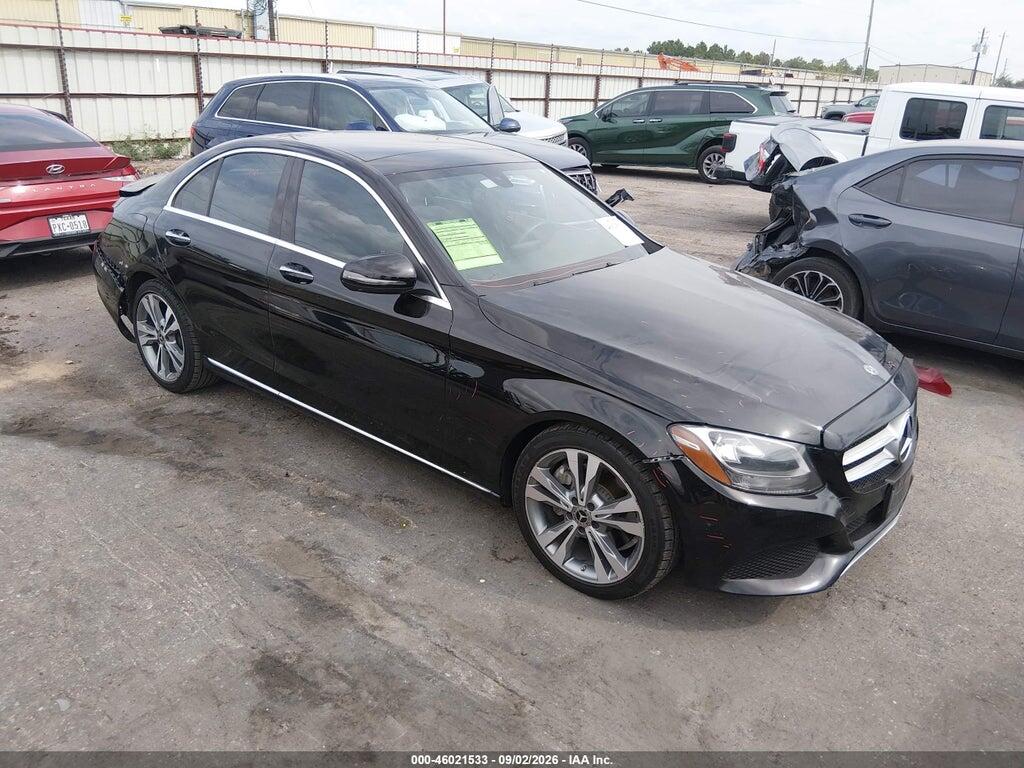 2018 MERCEDES-BENZ C 300 WDDWF4JB1JR352569