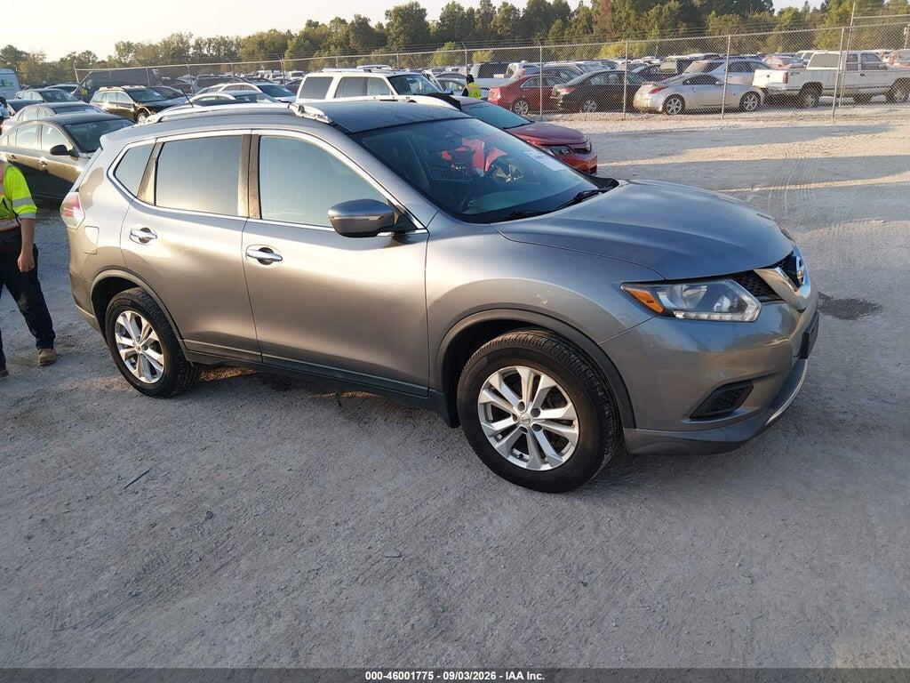 2016 NISSAN ROGUE KNMAT2MV6GP702726