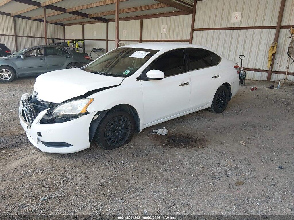3N1AB7AP6FY243669 2015 NISSAN SENTRA photo no. 2