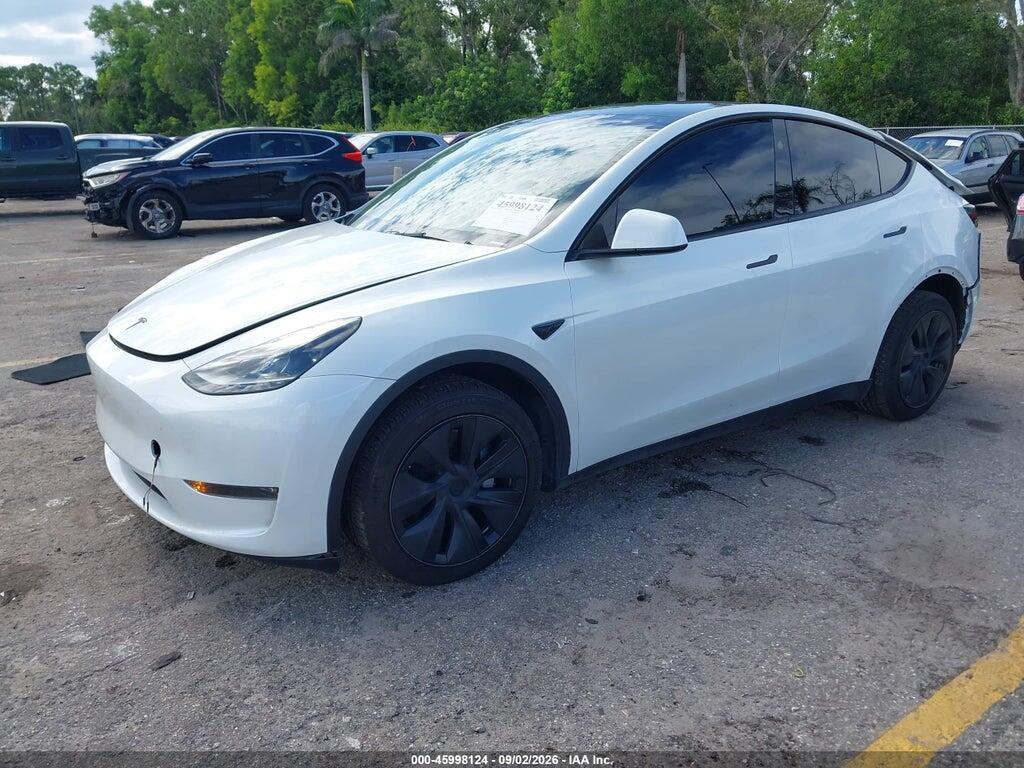 7SAYGDEE0SA344376 2025 TESLA MODEL Y photo no. 2