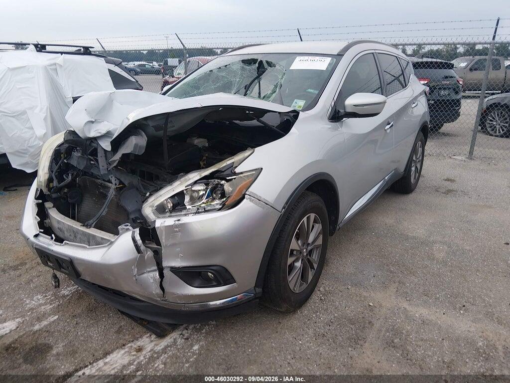5N1AZ2MG7JN137448 2018 NISSAN MURANO photo no. 2