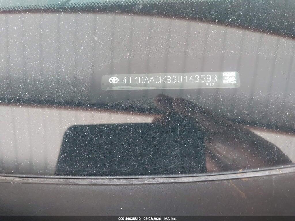4T1DAACK8SU143593 2025 TOYOTA CAMRY photo no. 9