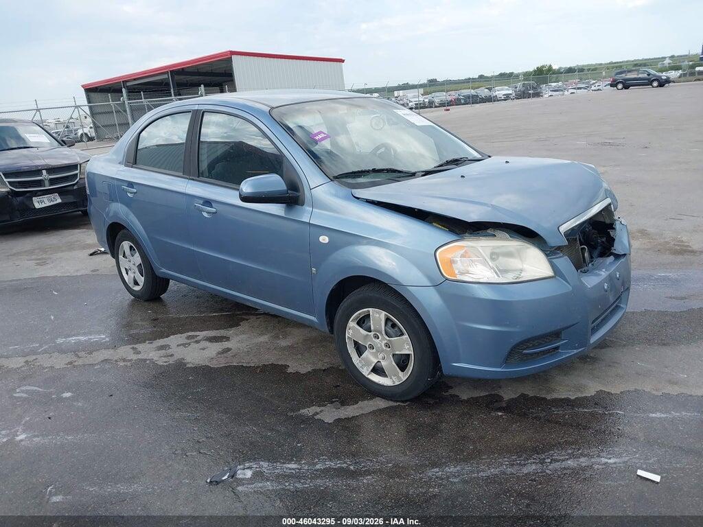 2007 CHEVROLET AVEO KL1TD56657B057438