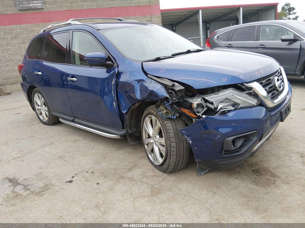 2018 NISSAN PATHFINDER 5N1DR2MM4JC614657