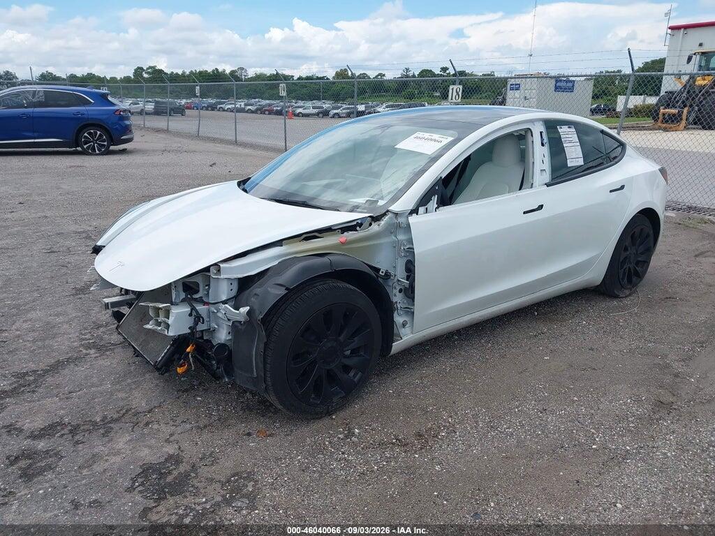 5YJ3E1EA6PF423683 2023 TESLA MODEL 3 photo no. 2