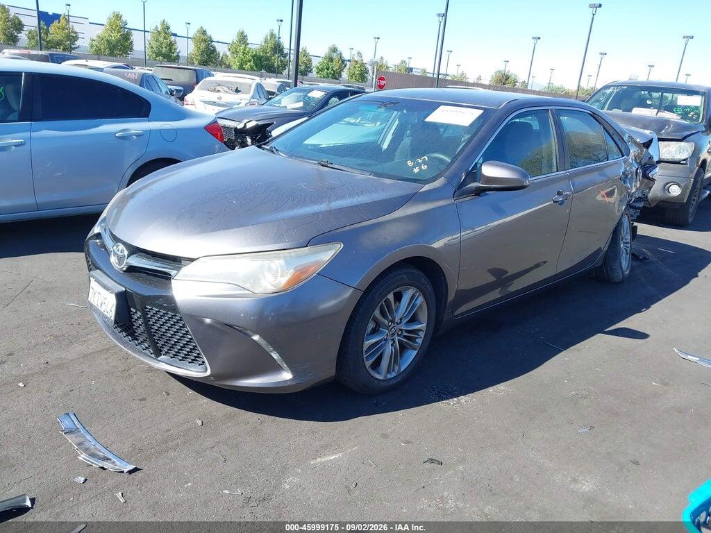 4T1BF1FK6FU023852 2015 TOYOTA CAMRY photo no. 2