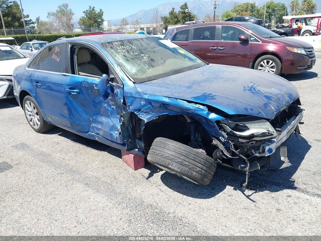 2009 AUDI A4 WAUSF78K39N020018