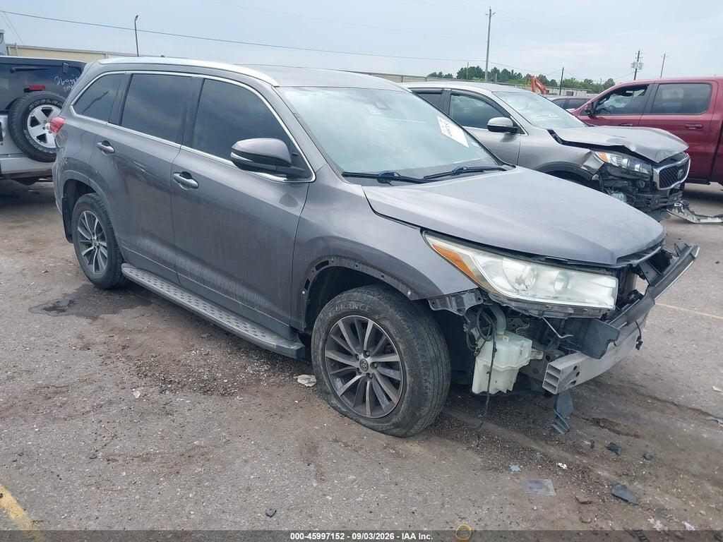 5TDJZRFH4KS603139 2019 TOYOTA HIGHLANDER photo no. 1