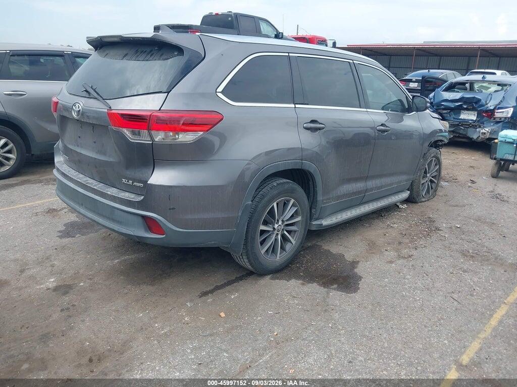 5TDJZRFH4KS603139 2019 TOYOTA HIGHLANDER photo no. 4