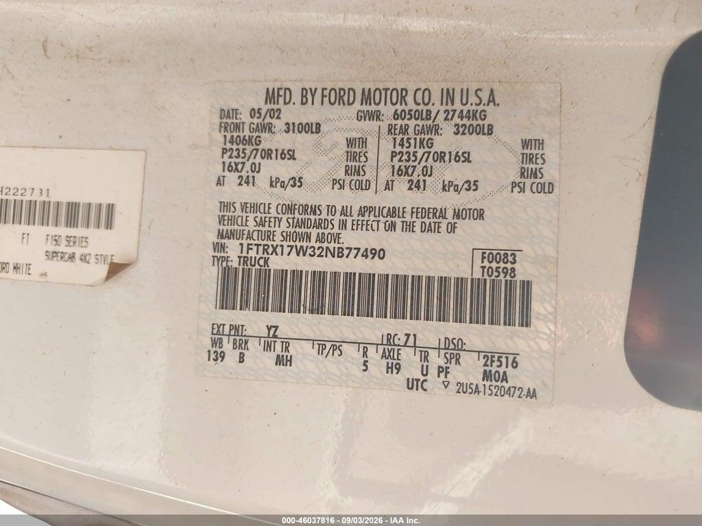 1FTRX12W37FA95204 2007 FORD F-150 photo no. 9