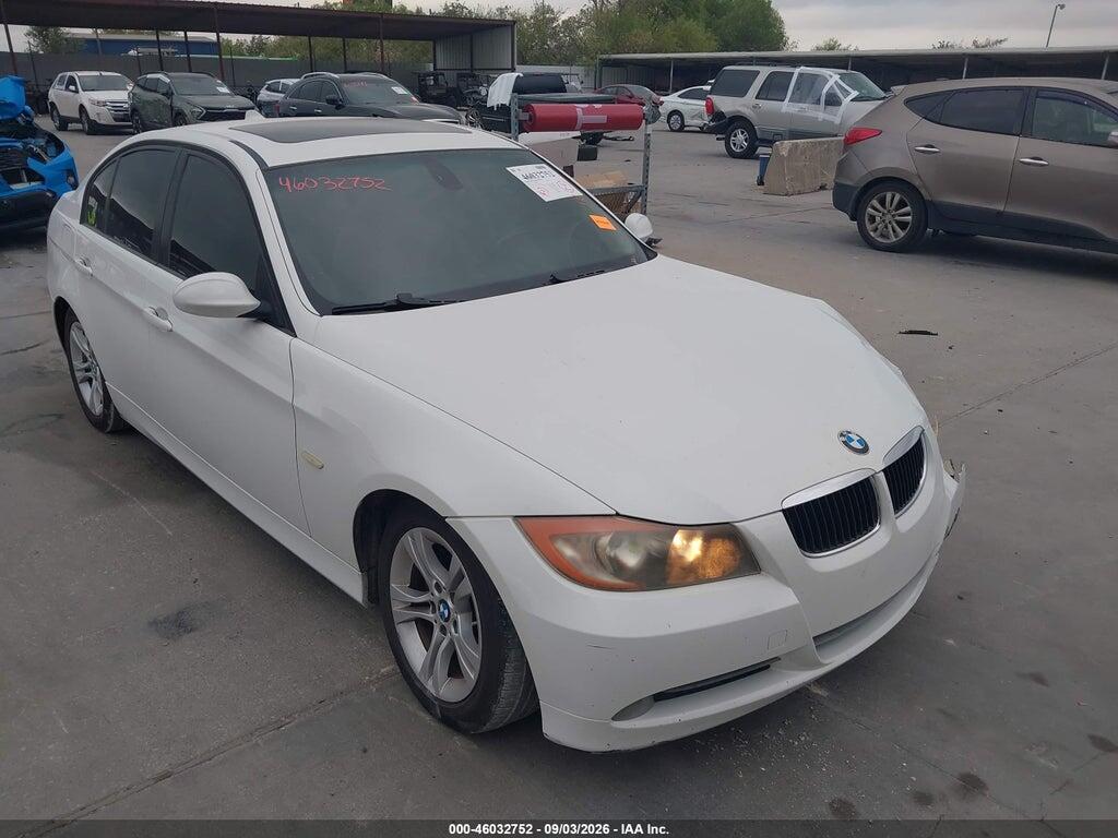 2008 BMW 328I WBAVA37538NL57304
