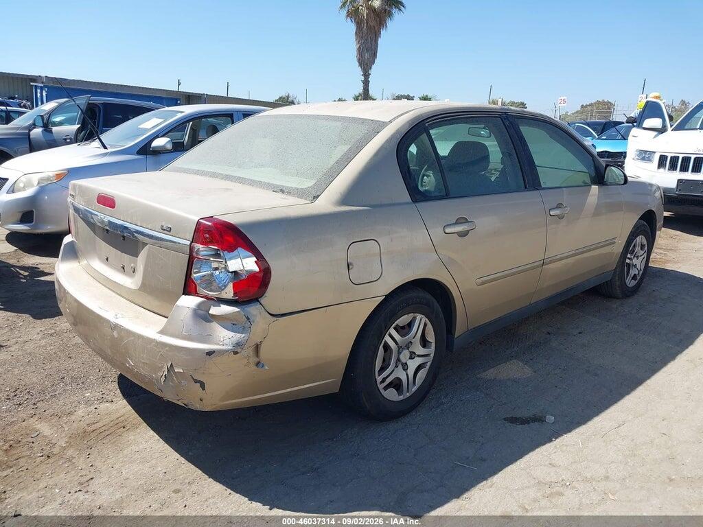1G1ZS51F26F292752 2006 CHEVROLET MALIBU photo no. 4