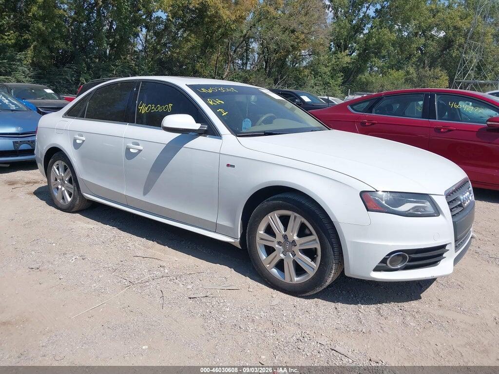 2012 AUDI A4 WAUFFBFL4CA115413