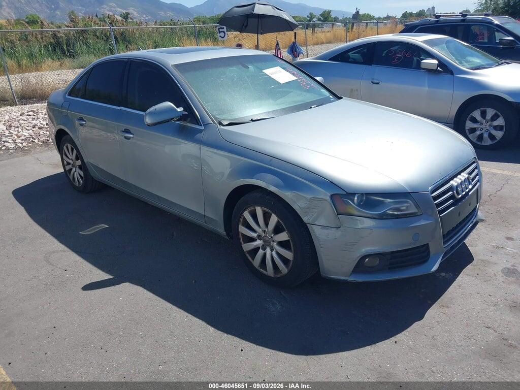 2010 AUDI A4 WAUFFAFL5AN017491