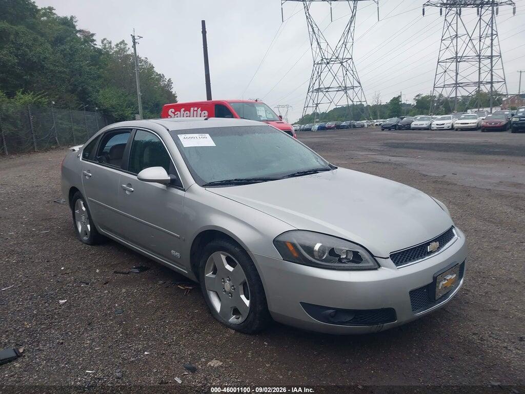 2008 CHEVROLET IMPALA 2G1WD58C681237143