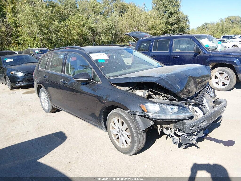 2019 VOLKSWAGEN GOLF SPORTWAGEN 3VWY57AUXKM512828