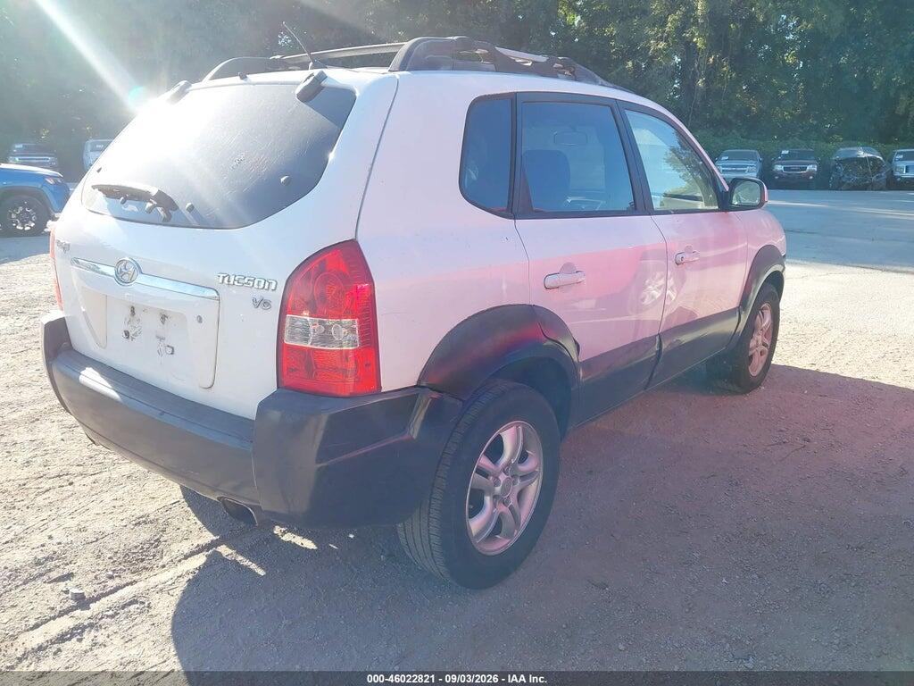 KM8JN12D67U686264 2007 HYUNDAI TUCSON photo no. 4