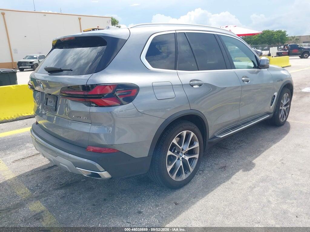 5UX23EU09T9107988 2026 BMW X5 photo no. 4