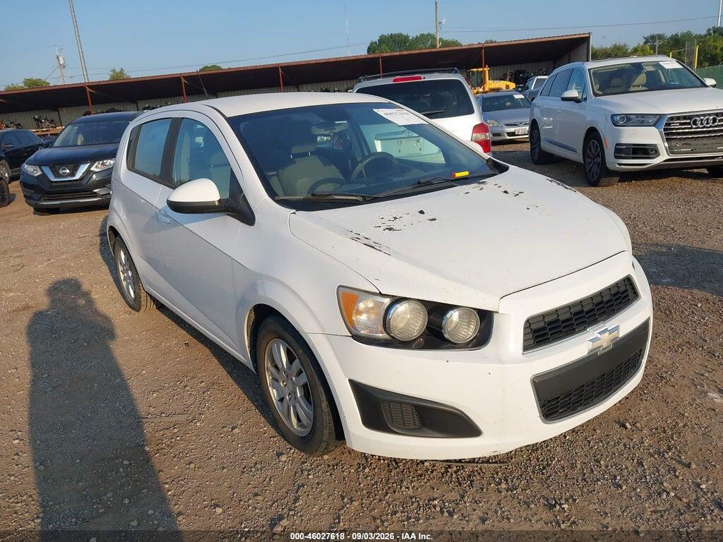 2012 CHEVROLET SONIC 1G1JA6SH1C4131158