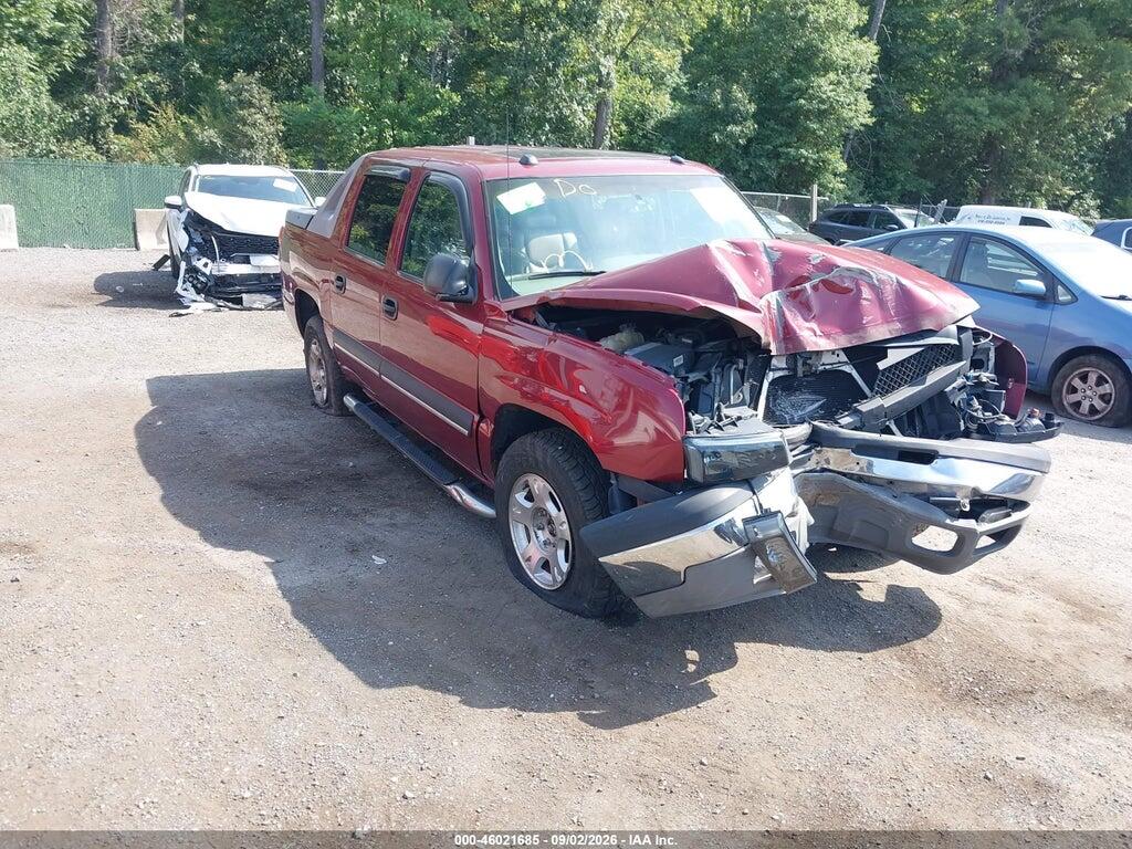 2004 CHEVROLET AVALANCHE 1500 3GNEK12T54G126697