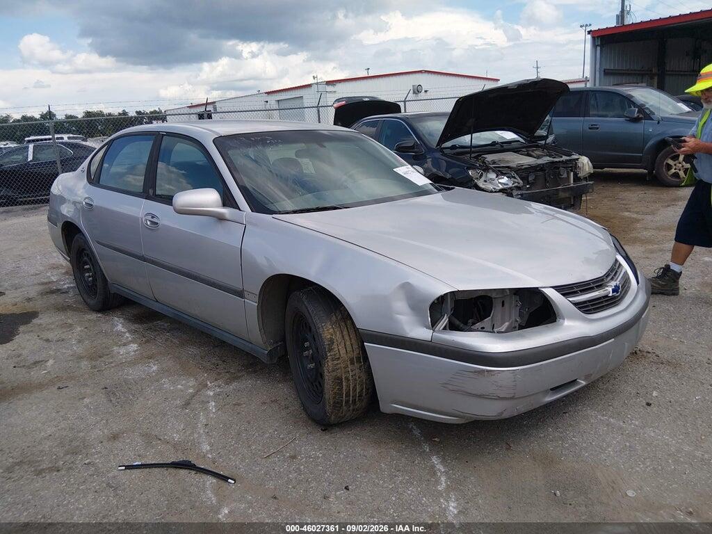 2004 CHEVROLET IMPALA 2G1WF52E349334042