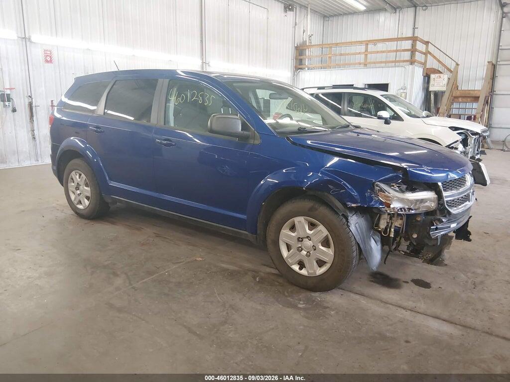 2012 DODGE JOURNEY 3C4PDCAB2CT223877