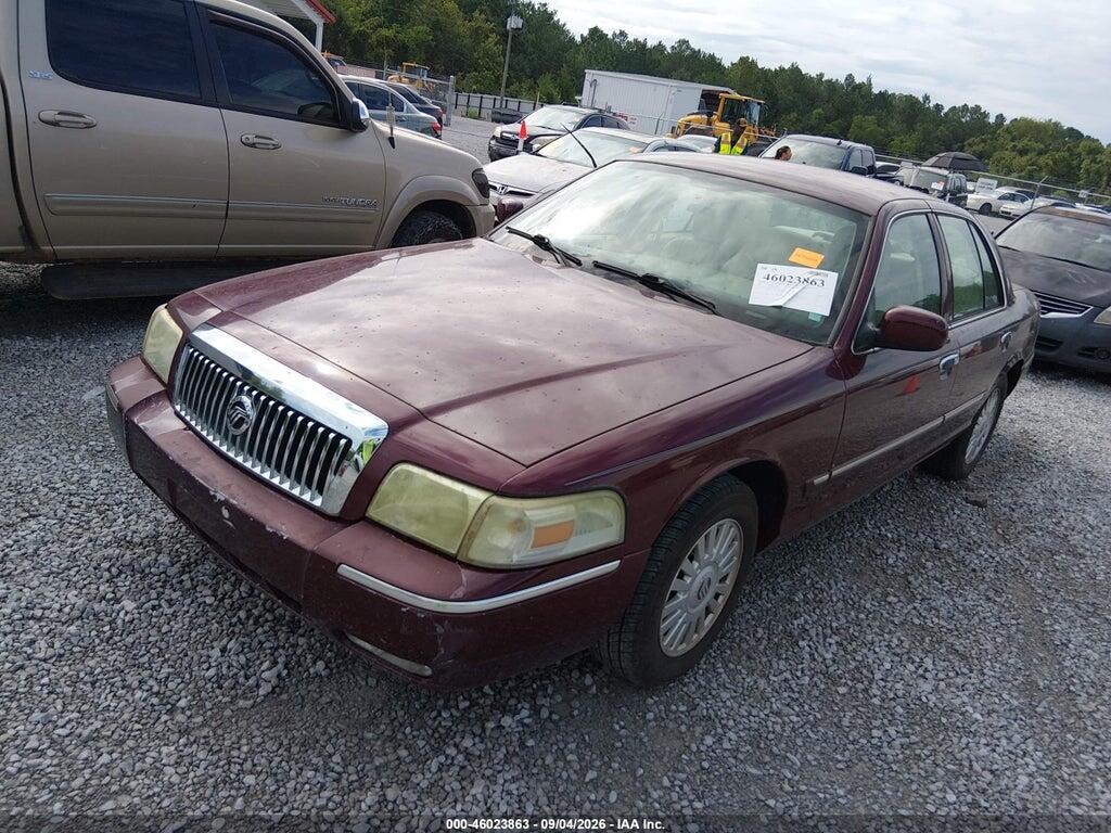 2MEFM75V97X614471 2007 MERCURY GRAND MARQUIS photo no. 2