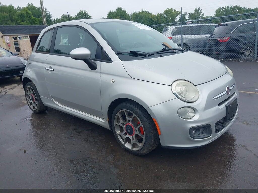 2012 FIAT 500 3C3CFFBR7CT125955