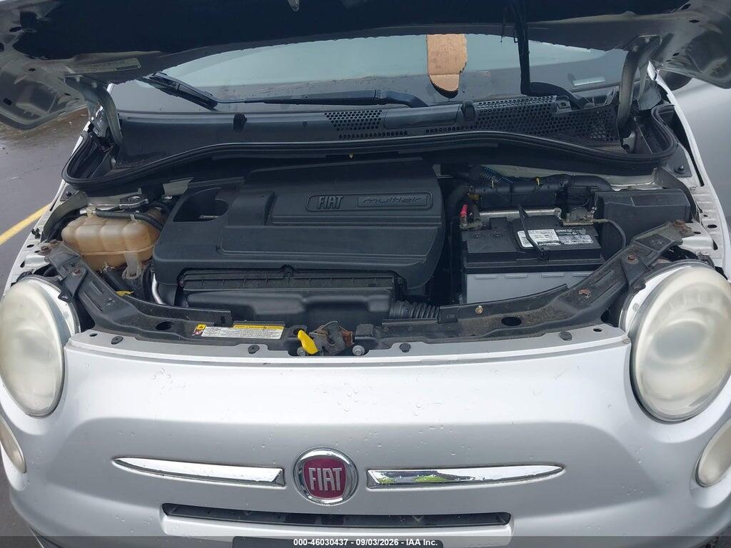 3C3CFFBR7CT125955 2012 FIAT 500 photo no. 10
