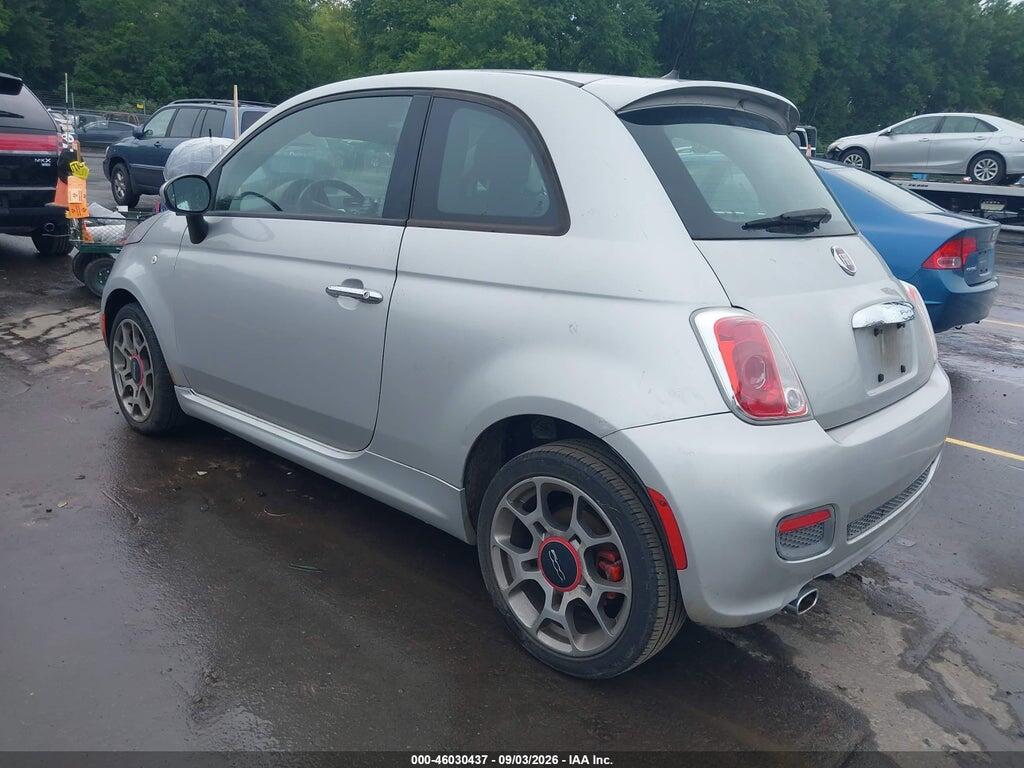 3C3CFFBR7CT125955 2012 FIAT 500 photo no. 3