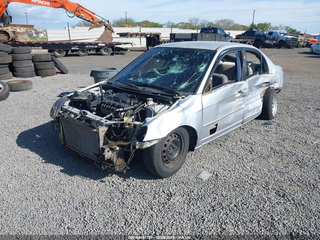 1HGES16522L007771 2002 HONDA CIVIC photo no. 2