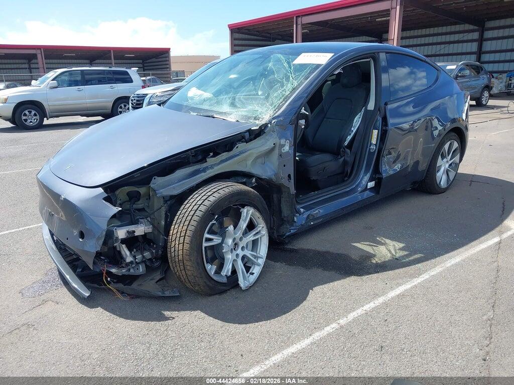 7SAYGDEE1NF454652 2022 TESLA MODEL Y photo no. 2
