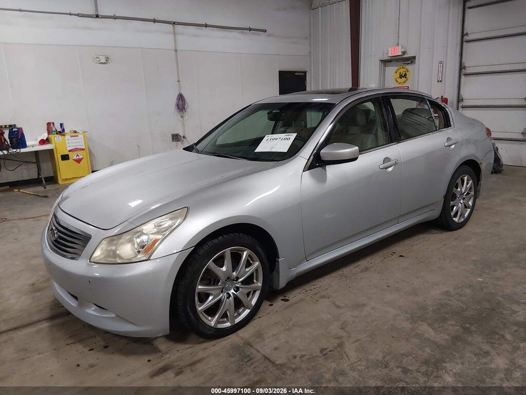 JNKCV61F49M353964 2009 INFINITI G37X photo no. 2