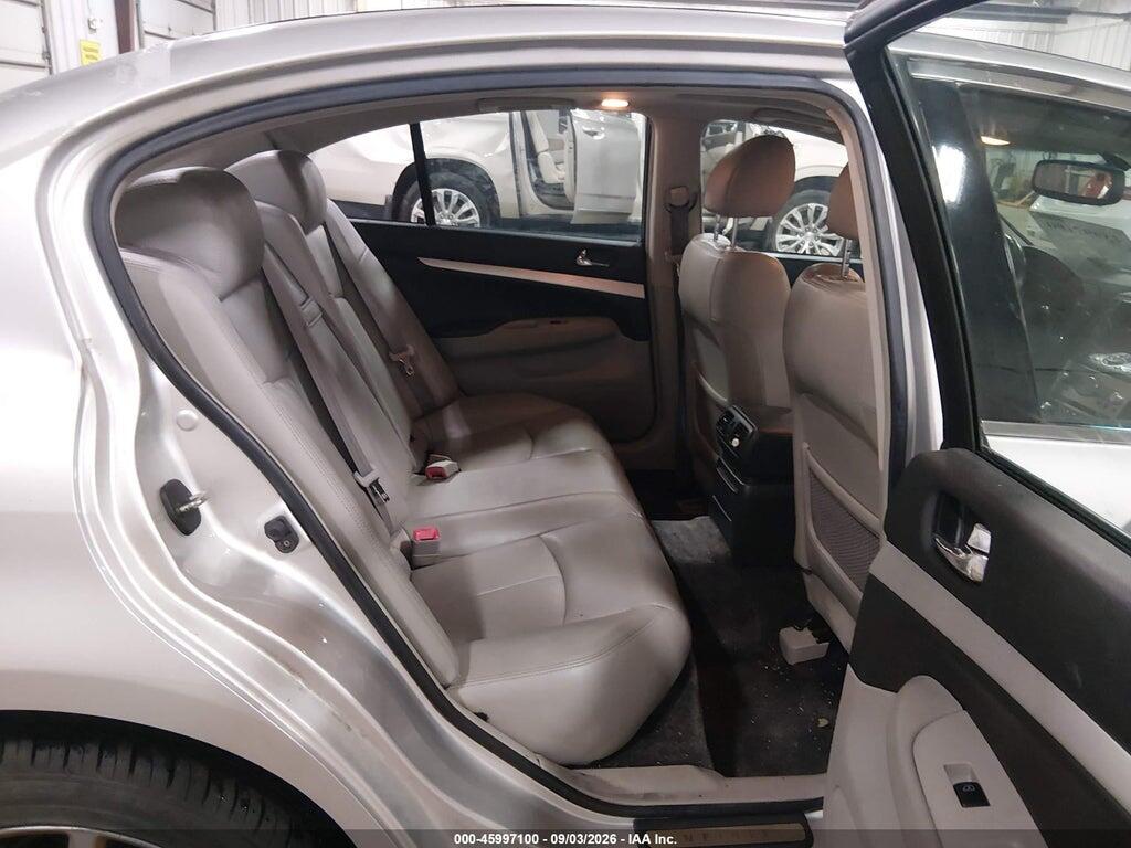 JNKCV61F49M353964 2009 INFINITI G37X photo no. 8