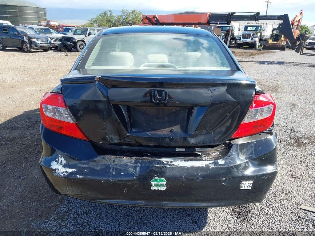 2012 HONDA CIVIC LX — Фото 6 из 11