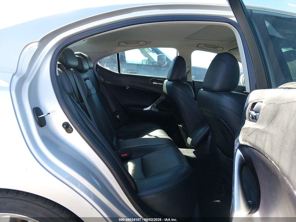 JTHBK262765015449 2006 LEXUS IS 250 photo no. 7