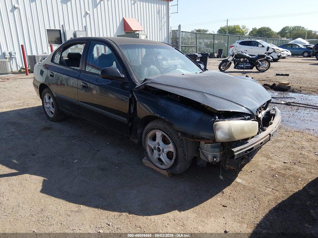 2003 HYUNDAI ELANTRA KMHDN45D83U666604