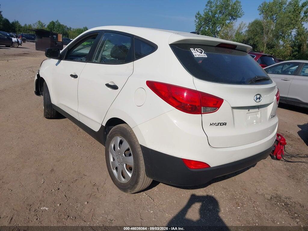 KM8JT3AC8AU096567 2010 HYUNDAI TUCSON photo no. 3