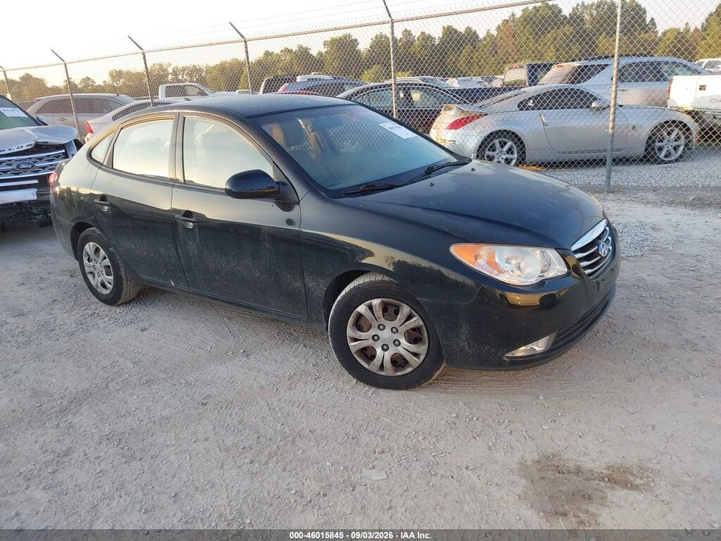 2010 HYUNDAI ELANTRA KMHDU4AD0AU159802