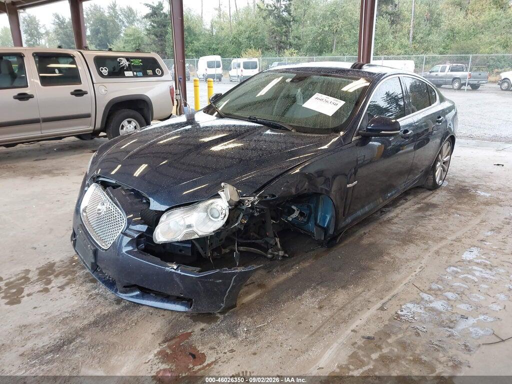 SAJWA0GB6ALR58110 2010 JAGUAR XF photo no. 2