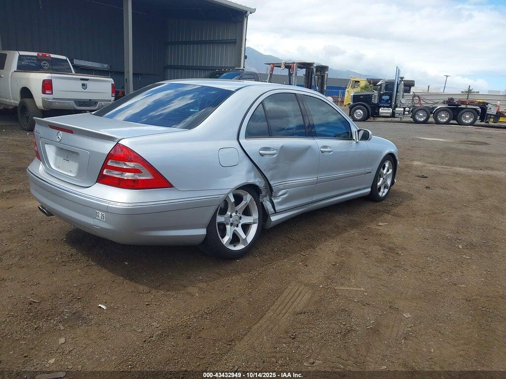 WDBRF52H67F902521 2007 MERCEDES-BENZ C 230 photo no. 4