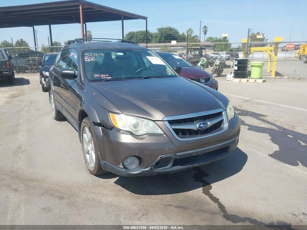 2009 SUBARU OUTBACK 4S4BP61C596337639