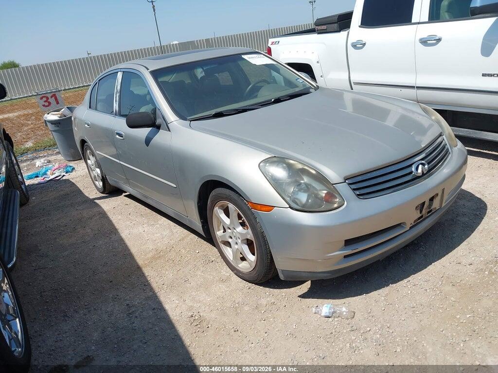 2004 INFINITI G35 JNKCV51E64M110974